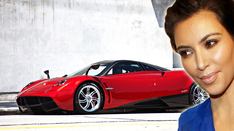 Illustration for article titled Kim Kardashian Checked Out The Only $2 Million Pagani Huayra In America